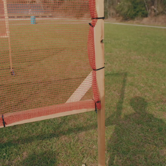 Flexible Dead Space Barrier material in outdoor shooting range setup